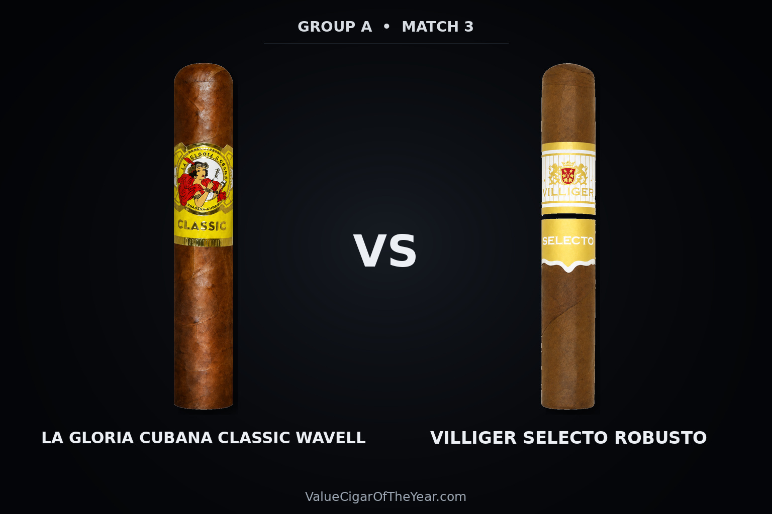 Match M3 recap — La Gloria Cubana Wavell vs. Villiger Selecto Connecticut: Complexity and Finish Decide M3