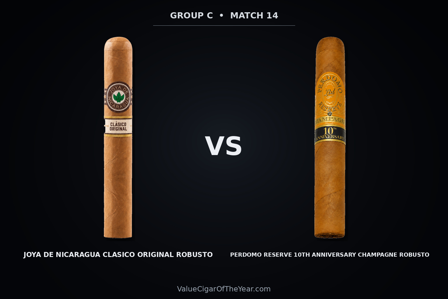 Match M14 recap — Joya Clásico vs. Perdomo Champagne: Refinement Wins M14