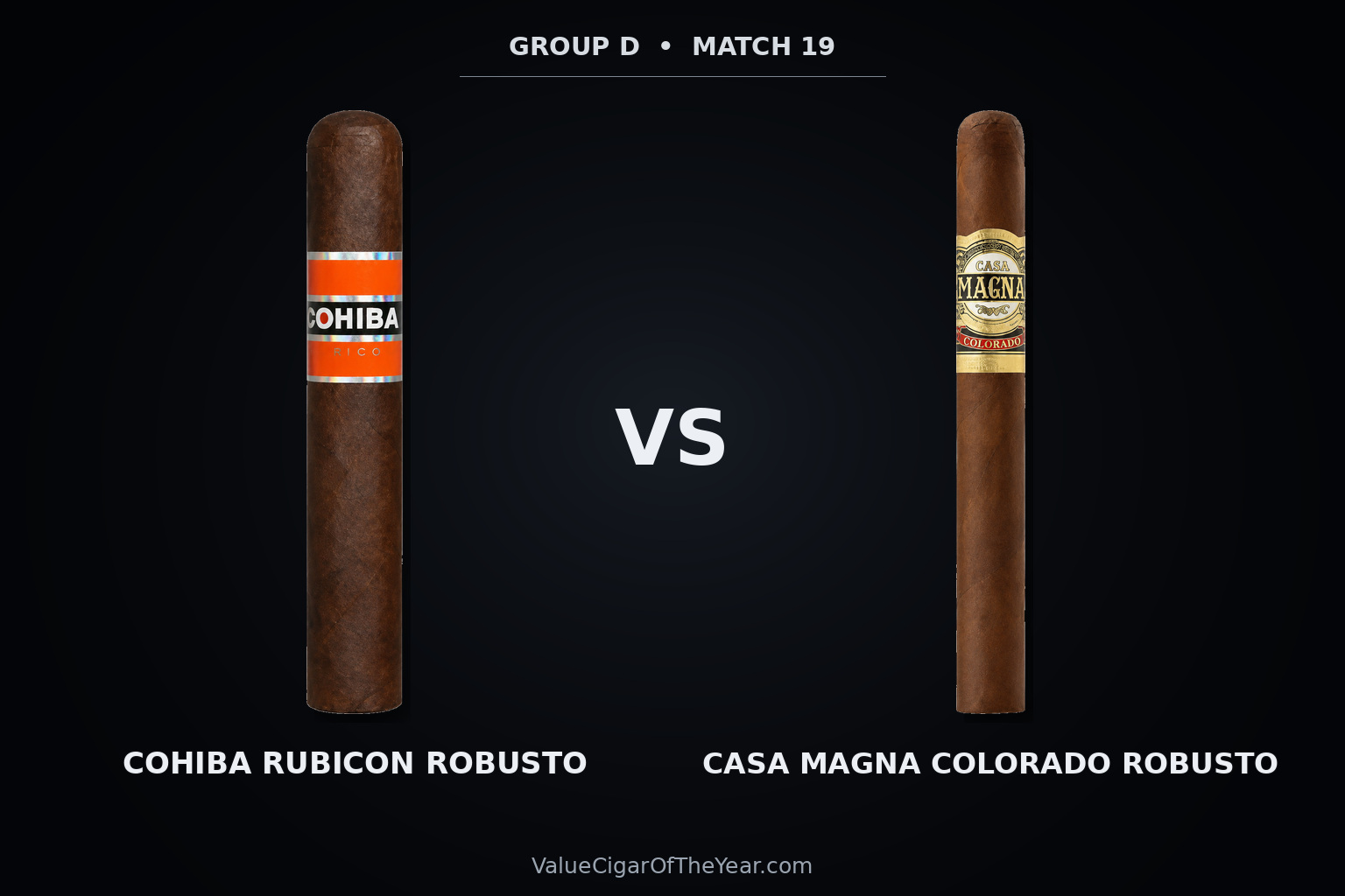 Match M19 recap — Cohiba Rubicon vs. Casa Magna Pikito: Completeness Opens Group D