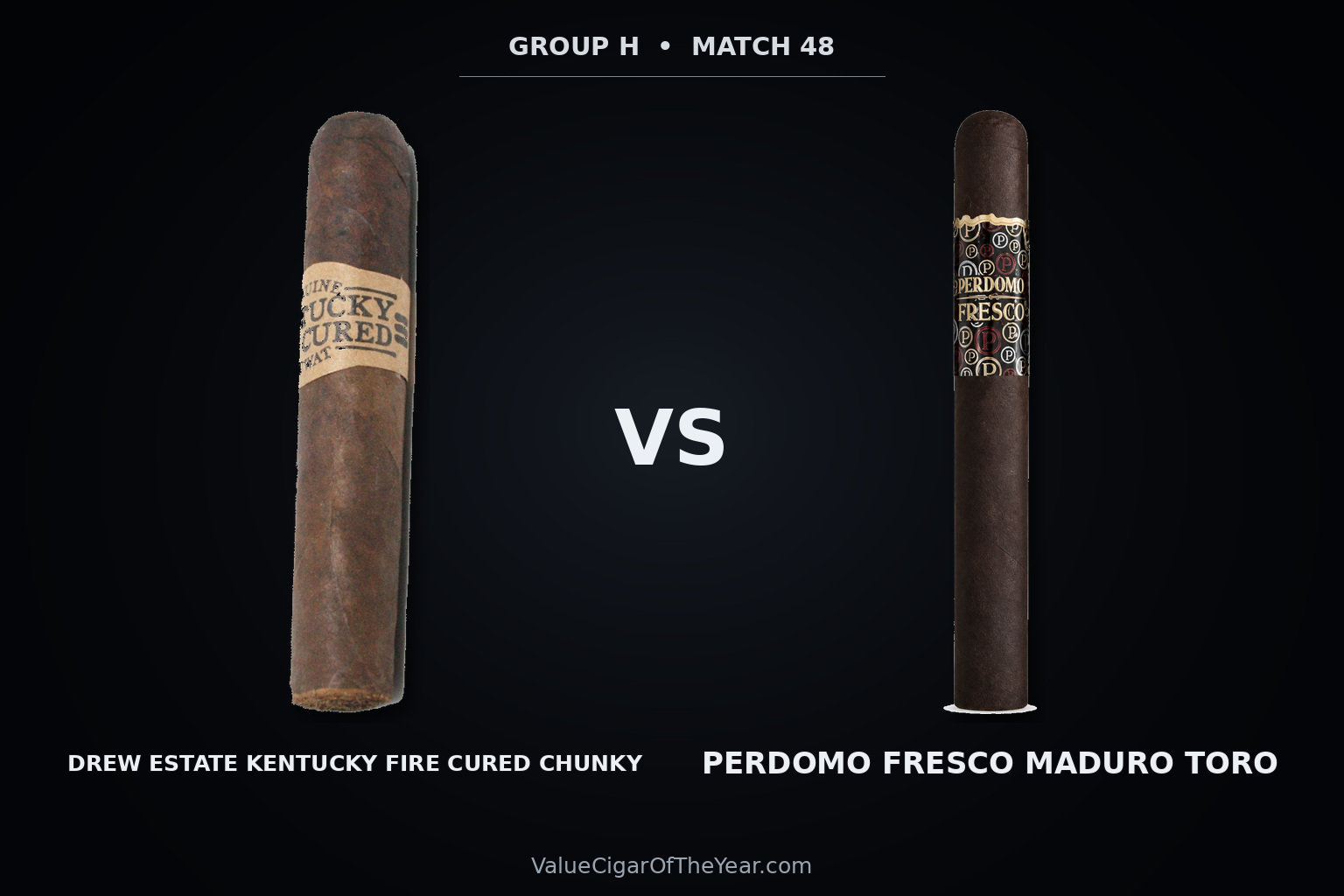 Match M48 recap — Kentucky Fire Cured vs. Perdomo Fresco Maduro: Smoke Secures Third